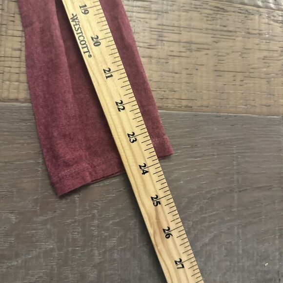 Gigi Moda Silk Open Cardigan Sz S Burgundy Italy Fairy Artsy Lagenlook Sheer - Picture 14 of 14